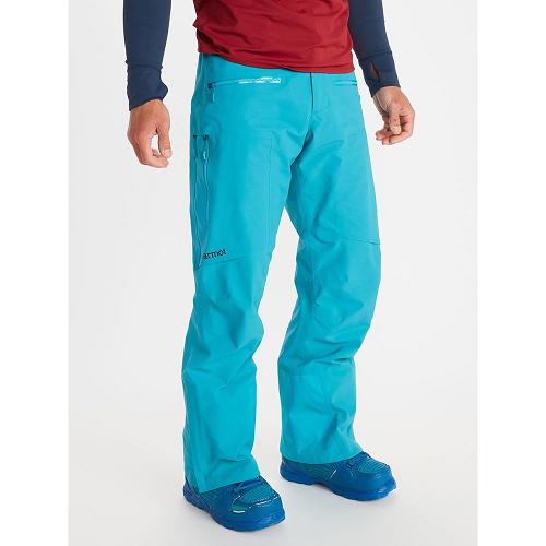 Marmot Ski Pants Blue NZ - Freerider Pants Mens NZ9234760